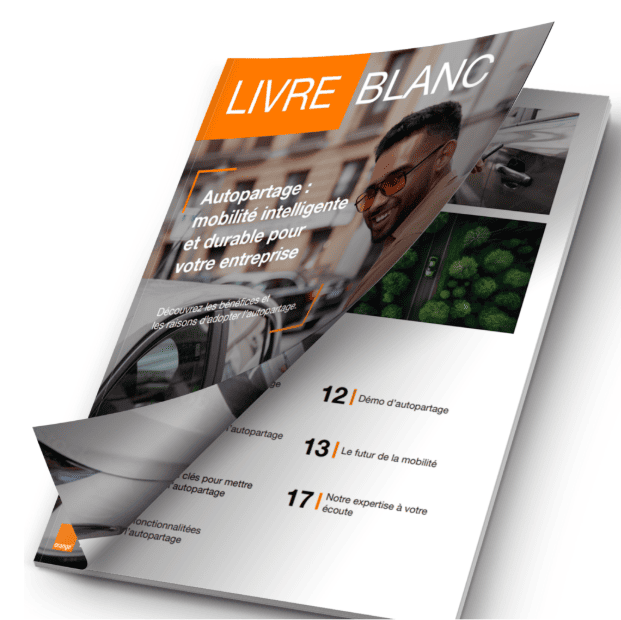 Couverture du livre blanc Océan sur l’autopartage et la mobilité intelligente et durable pour les entreprises.