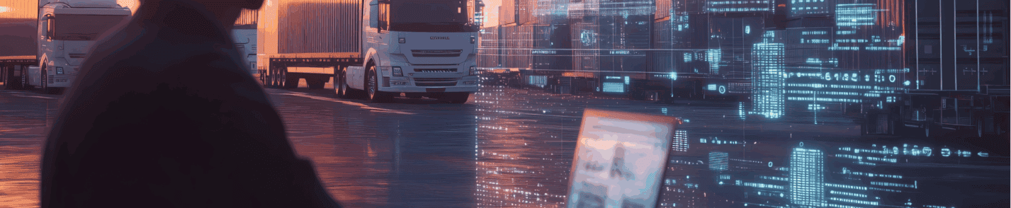 Interface digitale illustrant la géolocalisation et la protection des véhicules d’une flotte.