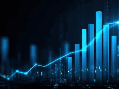 Graphique financier illustrant les simulations de coûts et d’investissements pour l’électrification d’une flotte automobile.